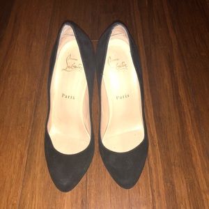 Christian Louboutin Declic Suede Pump size 36